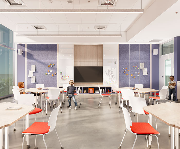 Primary classroom