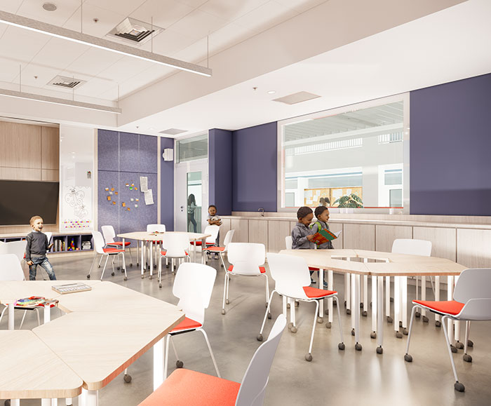 Primary classroom