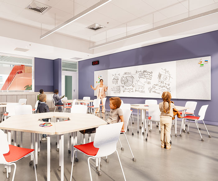 Primary classroom